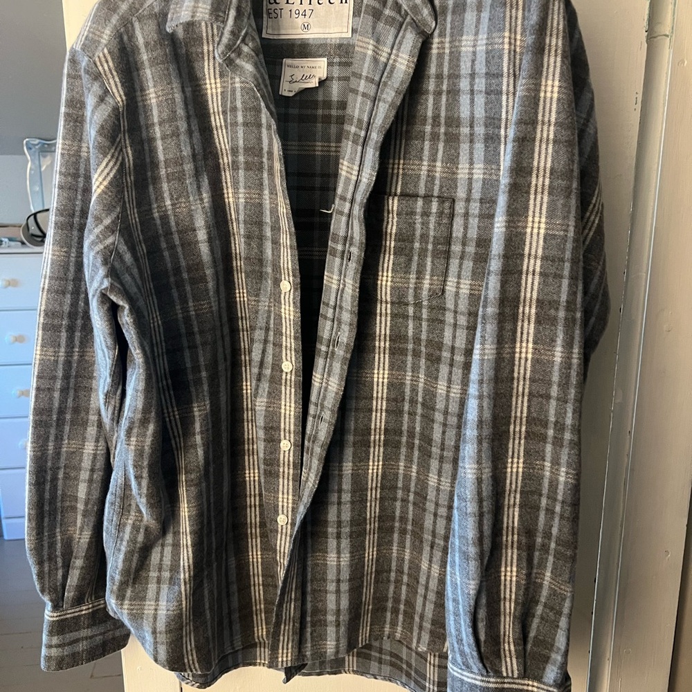 Frank & Eileen Blue Plaid Button Down Shirt